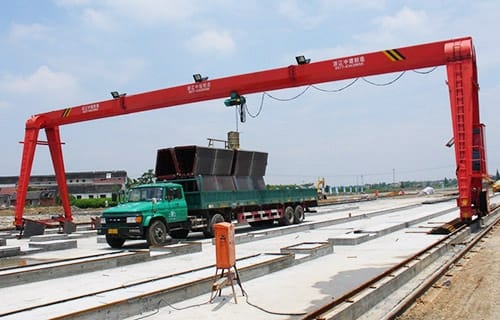Single Girder Box Beam Gantry Crane
